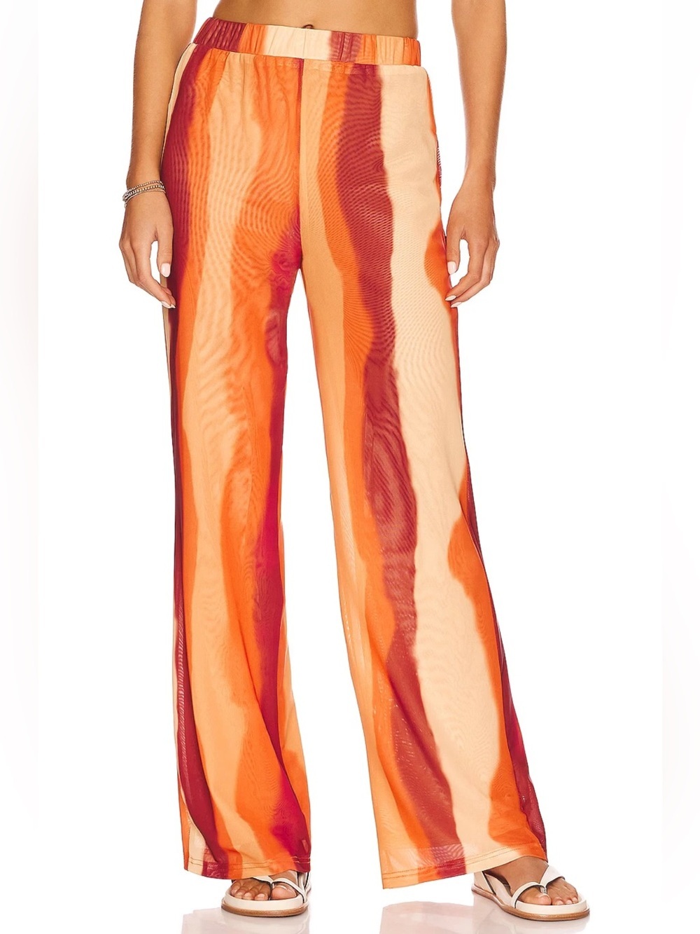 NWT SNDYS Chloe Pant | XSmall | Orange Multi